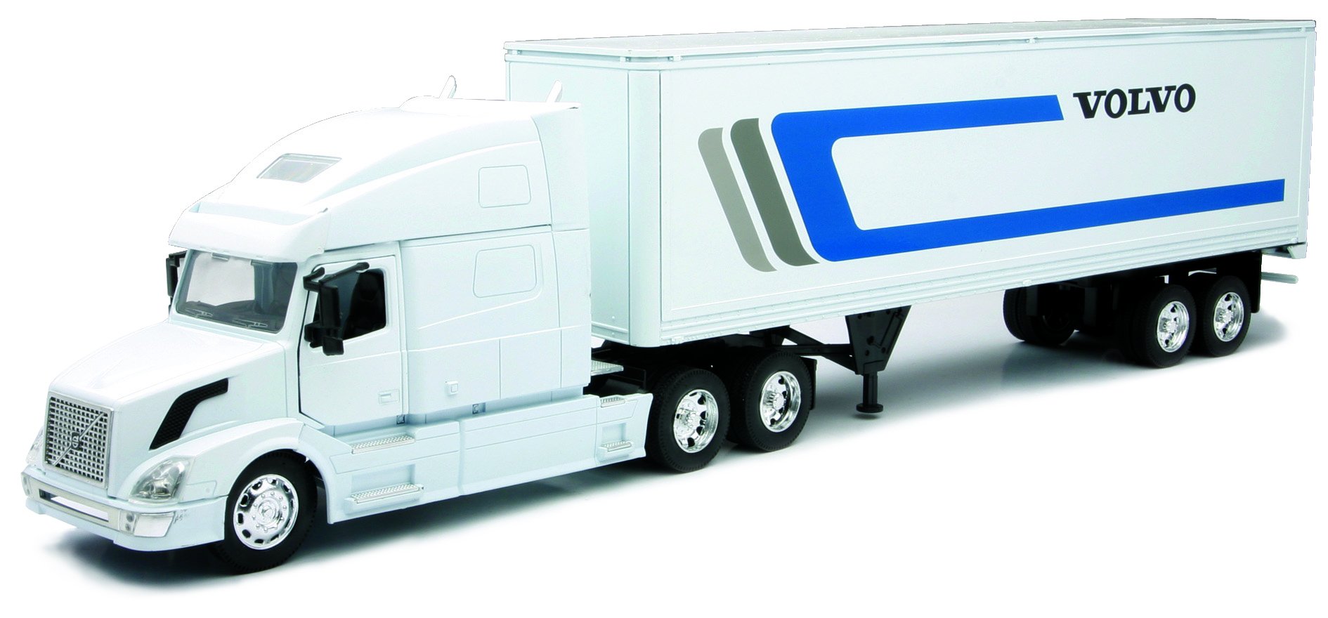 Amazon.com: New-Ray Volvo Tractor and Trailer VN-780 1/32 Scale