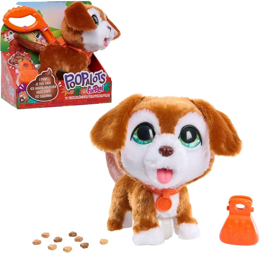 Amazon.com: FurReal Poop-A-Lots Big Wags Interactive 8-inch