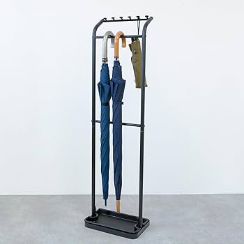 Amazon｜HEIAN SHINDO 傘立て アンブレラハンガー マットブラック 耐