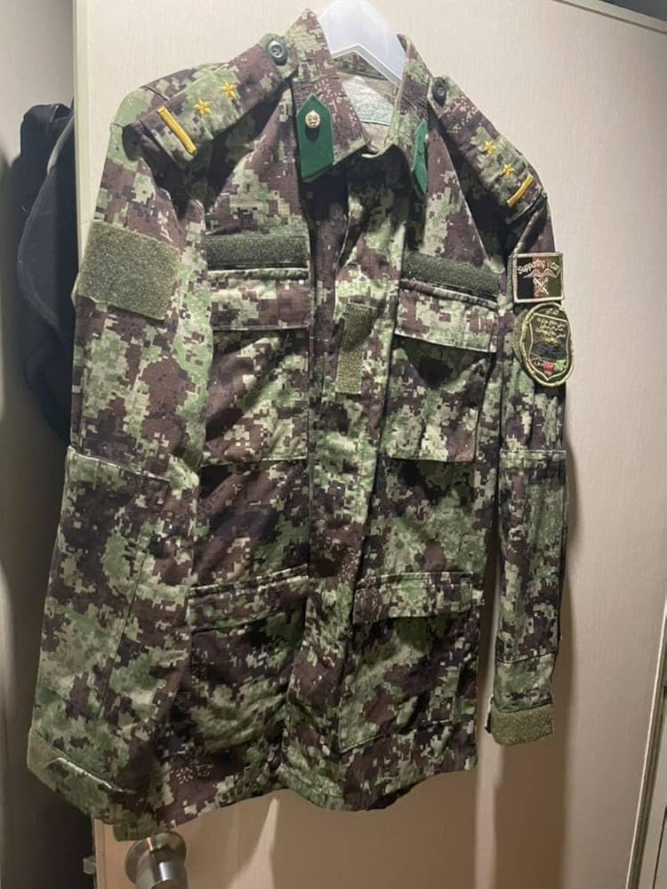 Amazon.co.jp: アフガニスタン国民軍 迷彩 ANAミリタリージャケット 米