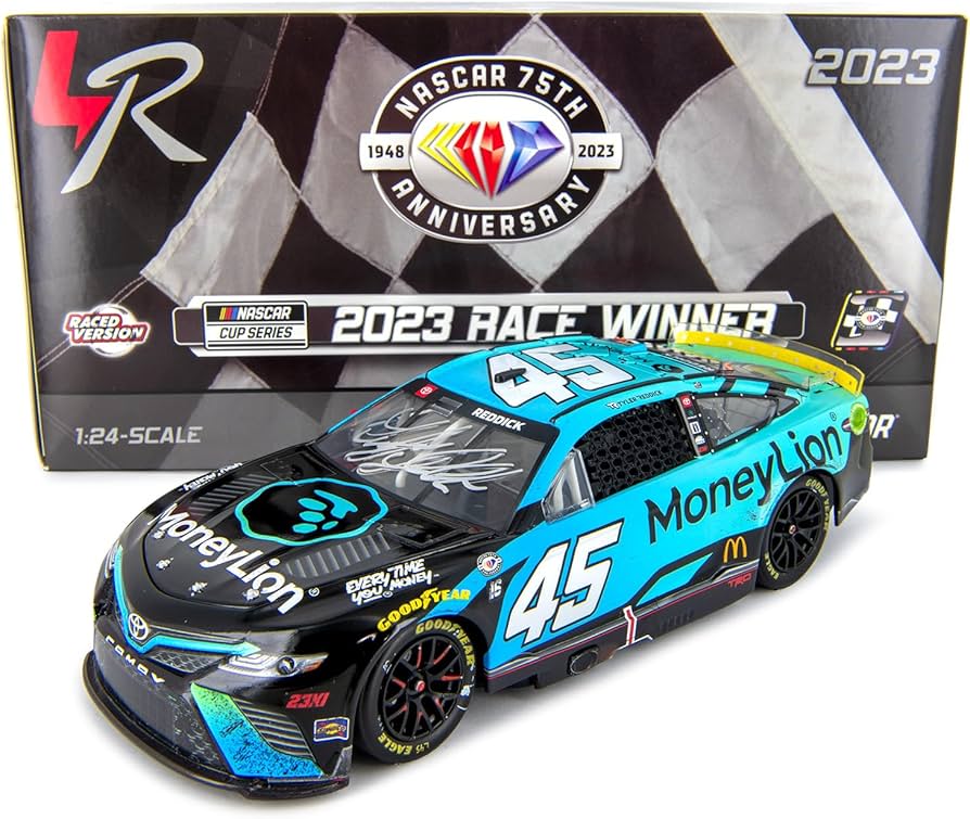 Amazon.com: Lionel Racing Tyler Reddick Autographed 2023 Kansas