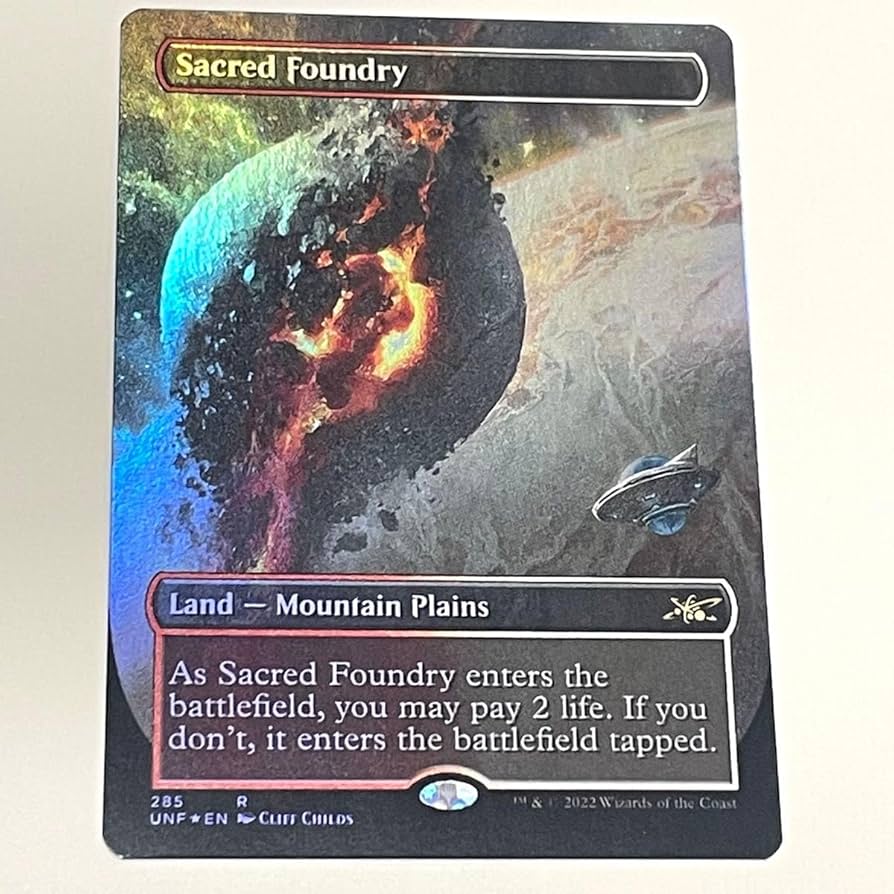 マジック・ザ・ギャザリング MTG 聖なる鋳造所 ギャラクシーfoil UNF