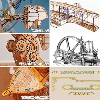 Amazon.co.jp: KingStoraビンテージ スチームパンク DIY メカニカル