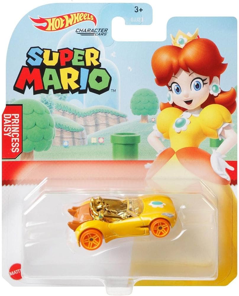Amazon.com: Hot Wheels Super Mario Character Cars – Complete