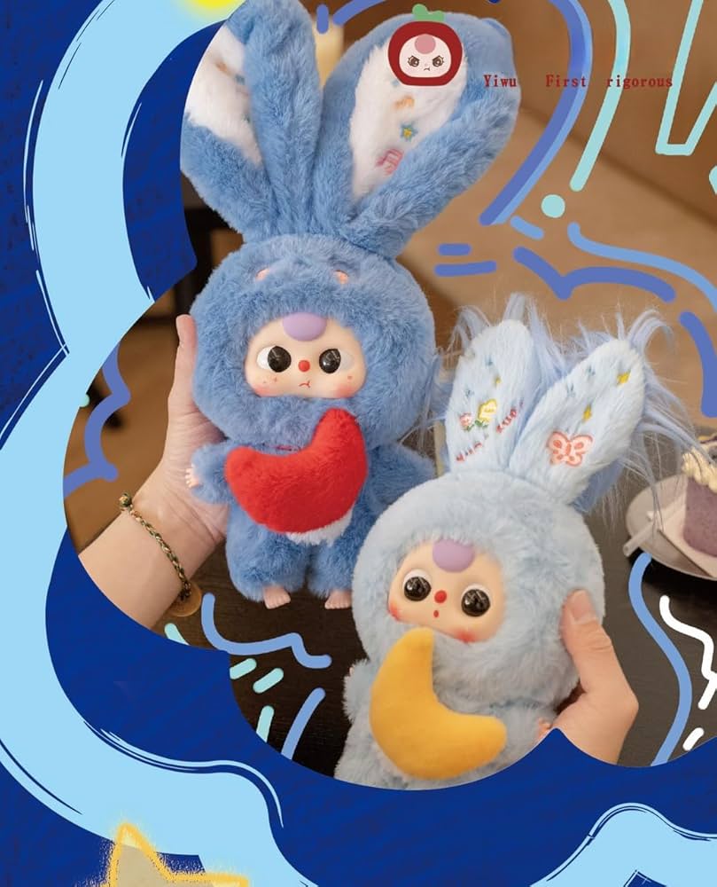 Amazon.co.jp: 【Baby three】LiLiうさぎシリーズ3代目 ぬいぐるみ