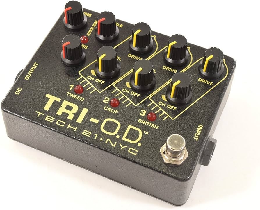 Amazon.co.jp: tech21 / SANSAMP TRI-OD [ギター用プリアンプ] : 楽器