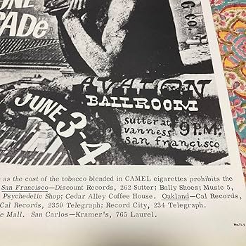 Amazon.co.jp: 60'sヴィンテージ ポスター FAMILY DOG ビートニクス