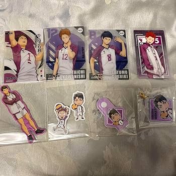 Amazon.co.jp: ハイキュー 白鳥沢高校 牛島若利 天童覚 五色工 シール