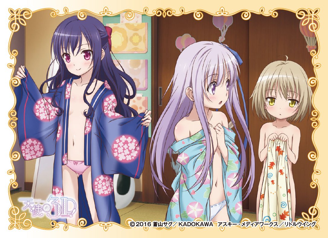 Amazon | エンスカイ(ENSKY) キャラクタースリーブ 天使の3P! 天使の3P