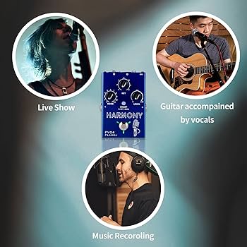 Amazon.com: FLAMMA FV04 Vocal Harmony Pedal Vocal Effects