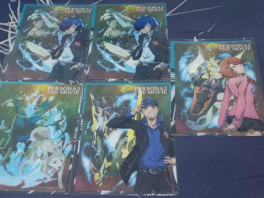 Amazon.co.jp: ペルソナ3 クリアファイル 特典 5点 X0VAZPUH : ホビー