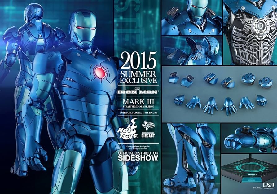Amazon.co.jp: ホットトイズ アイアンマン ムービー・マスターピース