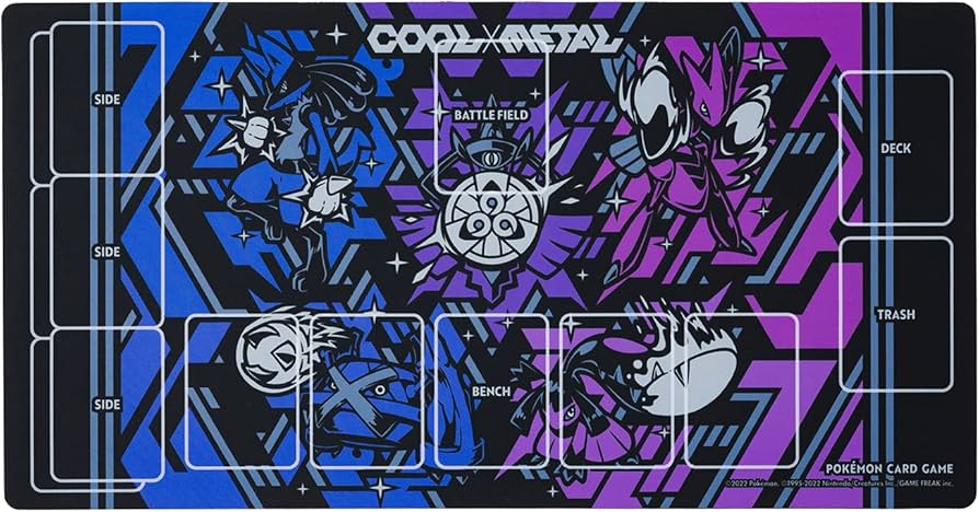 Amazon | ポケモンセンターオリジナル ラバープレイマット COOL×METAL