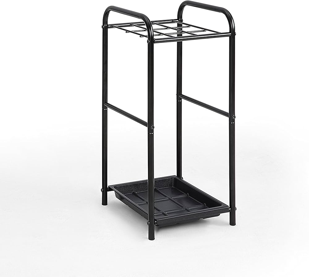 Amazon｜サニーポイント 傘立て スリム 水受け外し可能 スチール製