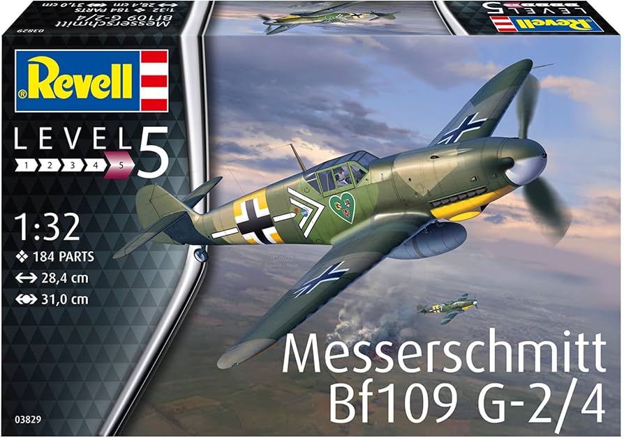 Amazon | ドイツレベル(Revell) 1/32 ドイツ空軍 メッサーシュミット
