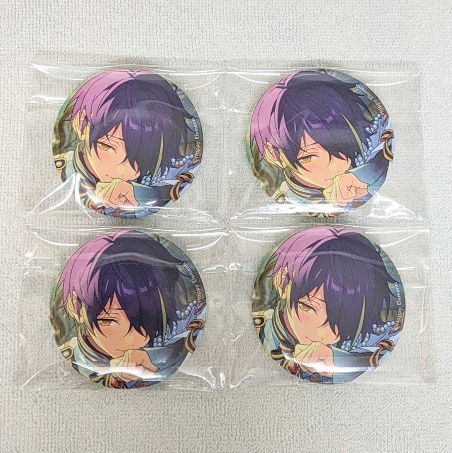 あんスタ イベコレ缶バッジ 赤面フラッシュ 仙石忍 ×19