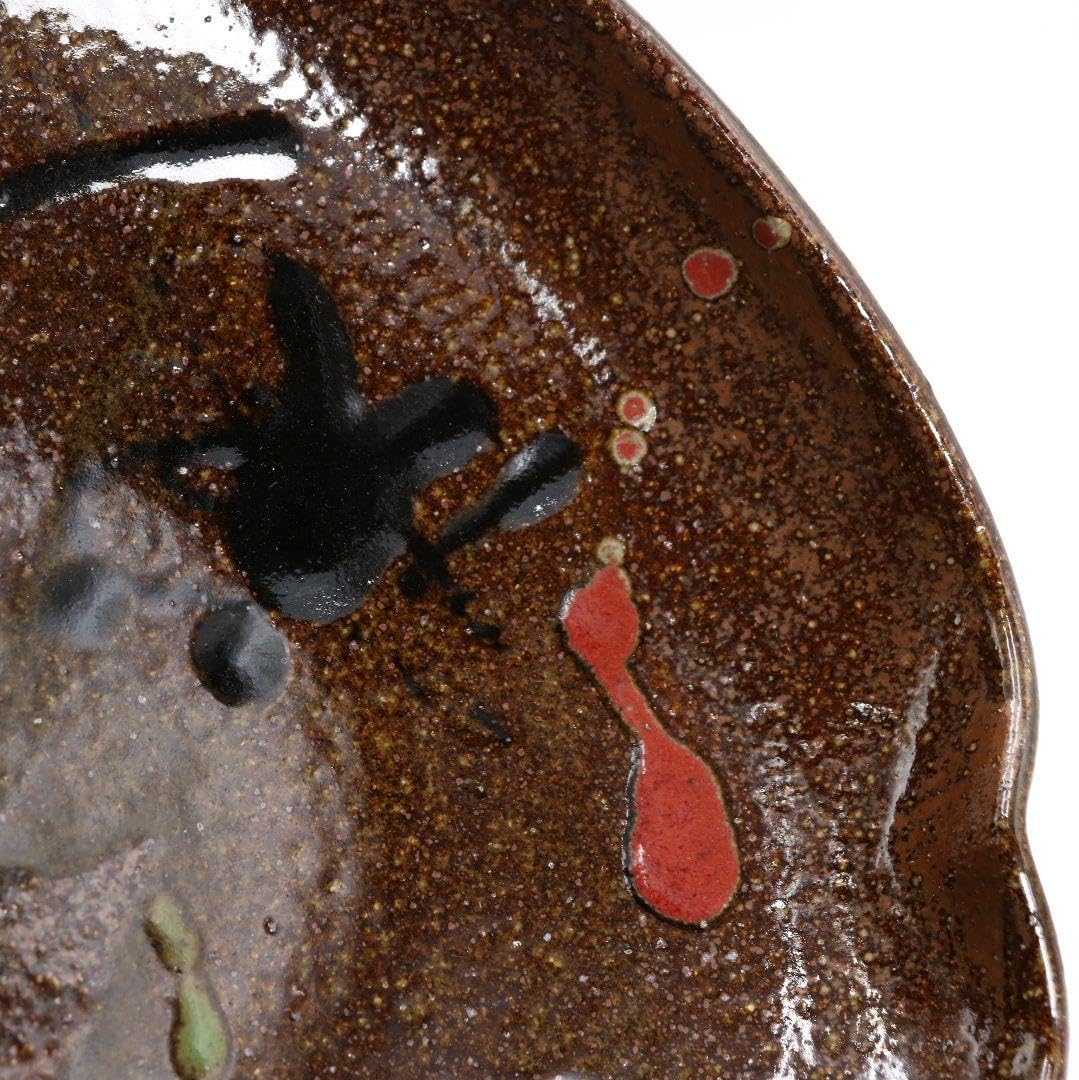 Amazon.co.jp: 河井寛次郎作 三色打薬鉢 DZ377 GB1 : おもちゃ