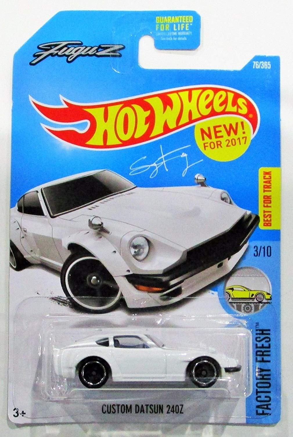 Amazon | Hot Wheels 2017 Factor Fresh Fugu Z Custom Datsun 240Z 76