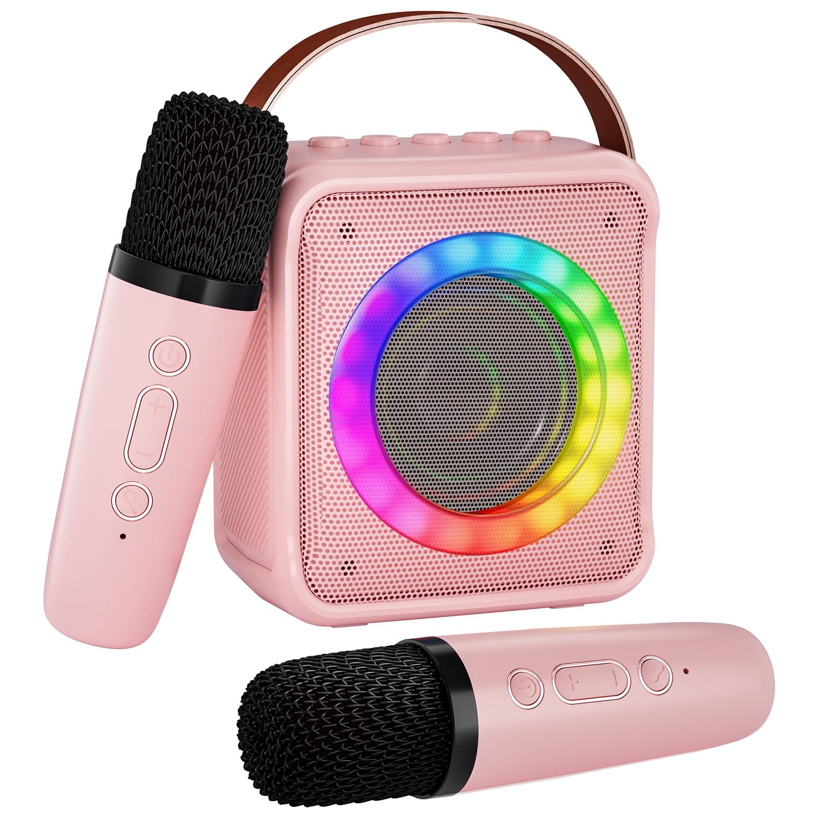 Amazon.co.jp: Verkstar カラオケセット ミニ カラオケマイク