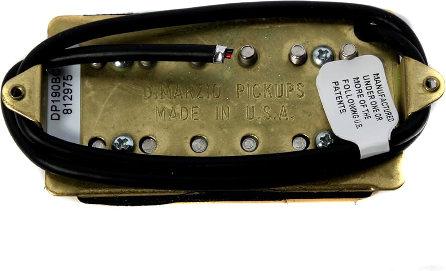 Amazon.co.jp: DiMarzio DP190 ブラッククリーム ピックアップ Air