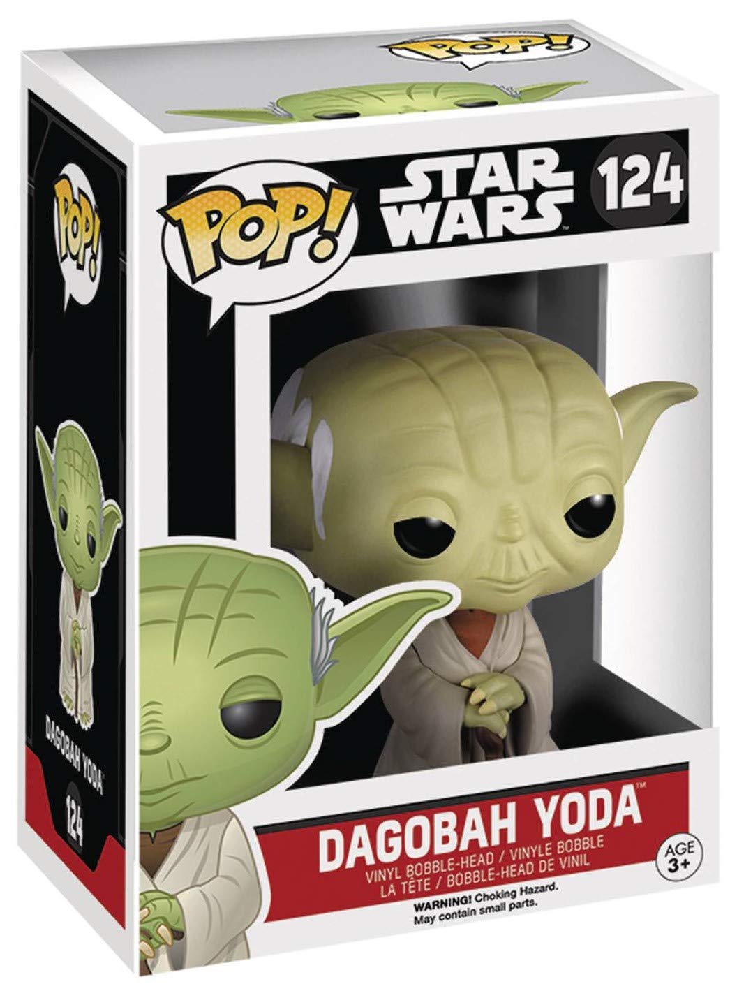 Funko Pop! Star Wars: Dagobah Yoda #124 | Amazon.com.br