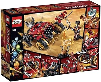 Amazon.com: LEGO NINJAGO Katana 4x4 70675 Building Kit (450 Pieces