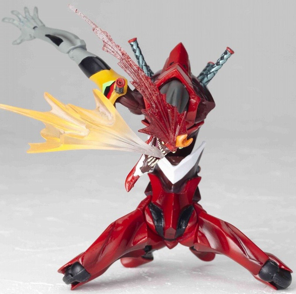 Amazon.co.jp: リボルテックヤマグチ No.90 エヴァンゲリオン2号機 獣