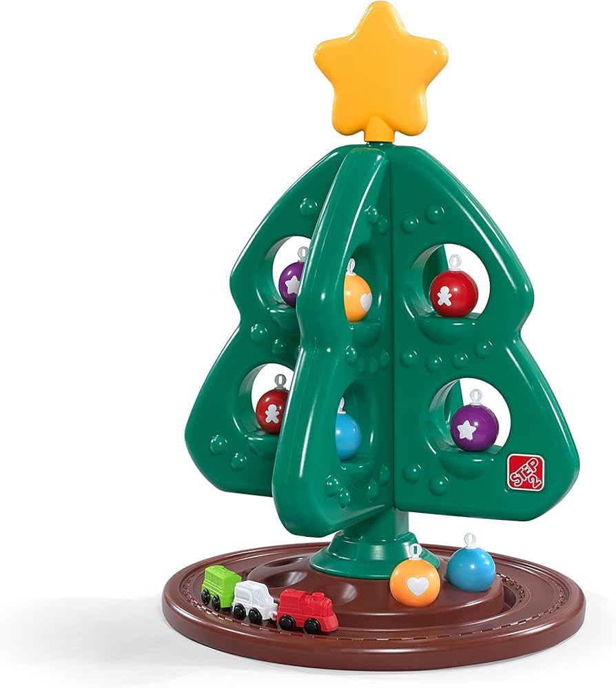 Amazon | Step2 マイファーストクリスマスツリー ライトと音付き