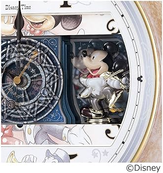 Amazon.co.jp: セイコークロック 掛け時計 キャラクター ディズニー