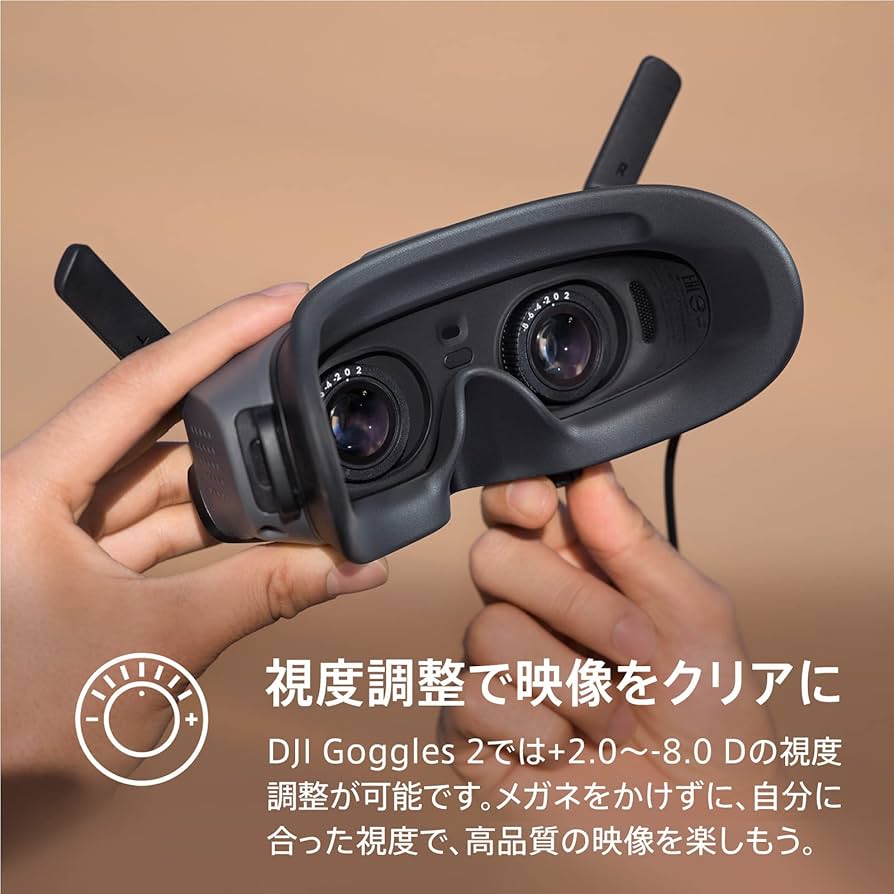 Amazon.co.jp: DJI Goggles 2 モーション コンボ (DJI RC Motion 2