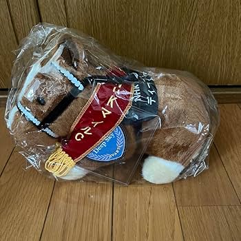 Amazon.co.jp: AVANTI社 競馬 ぬいぐるみ 馬ぬいぐるみ ディープスカイ