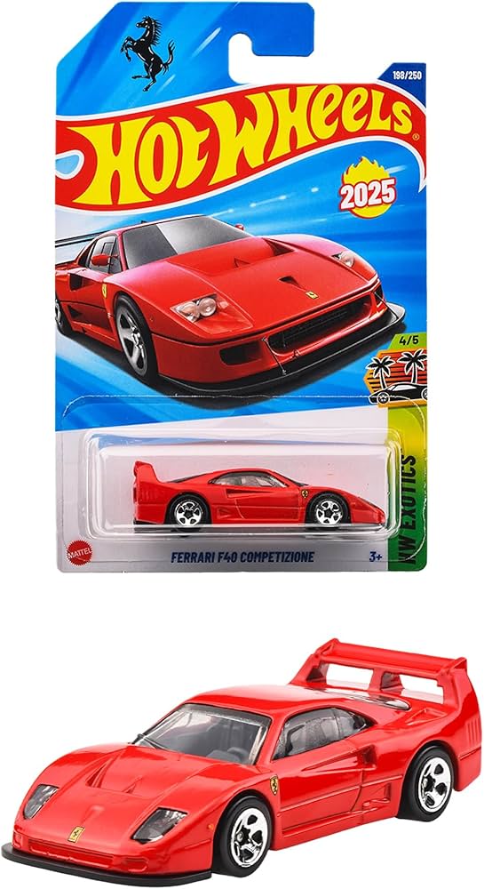 Amazon | ホットウィール(Hot Wheels) ベーシックカー フェラーリ F40