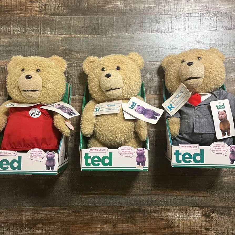 Amazon.co.jp: 海外版 TED テッド 16インチ 喋るぬいぐるみ 等身大