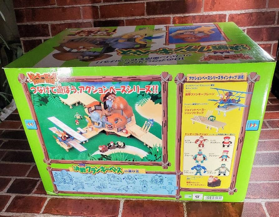 Amazon.co.jp: ドンキーコングアクションベースシリーズ決戦クランキー