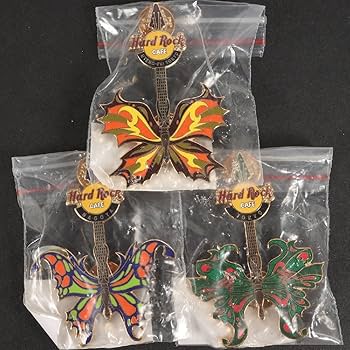 Amazon | ハードロックカフェ ピンバッジ ピンズ ギター 10個 まとめ