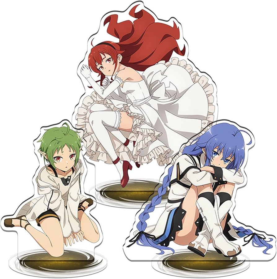 Amazon.co.jp: 無職転生 アクリルスタンド アクスタ 3個セット グッズ