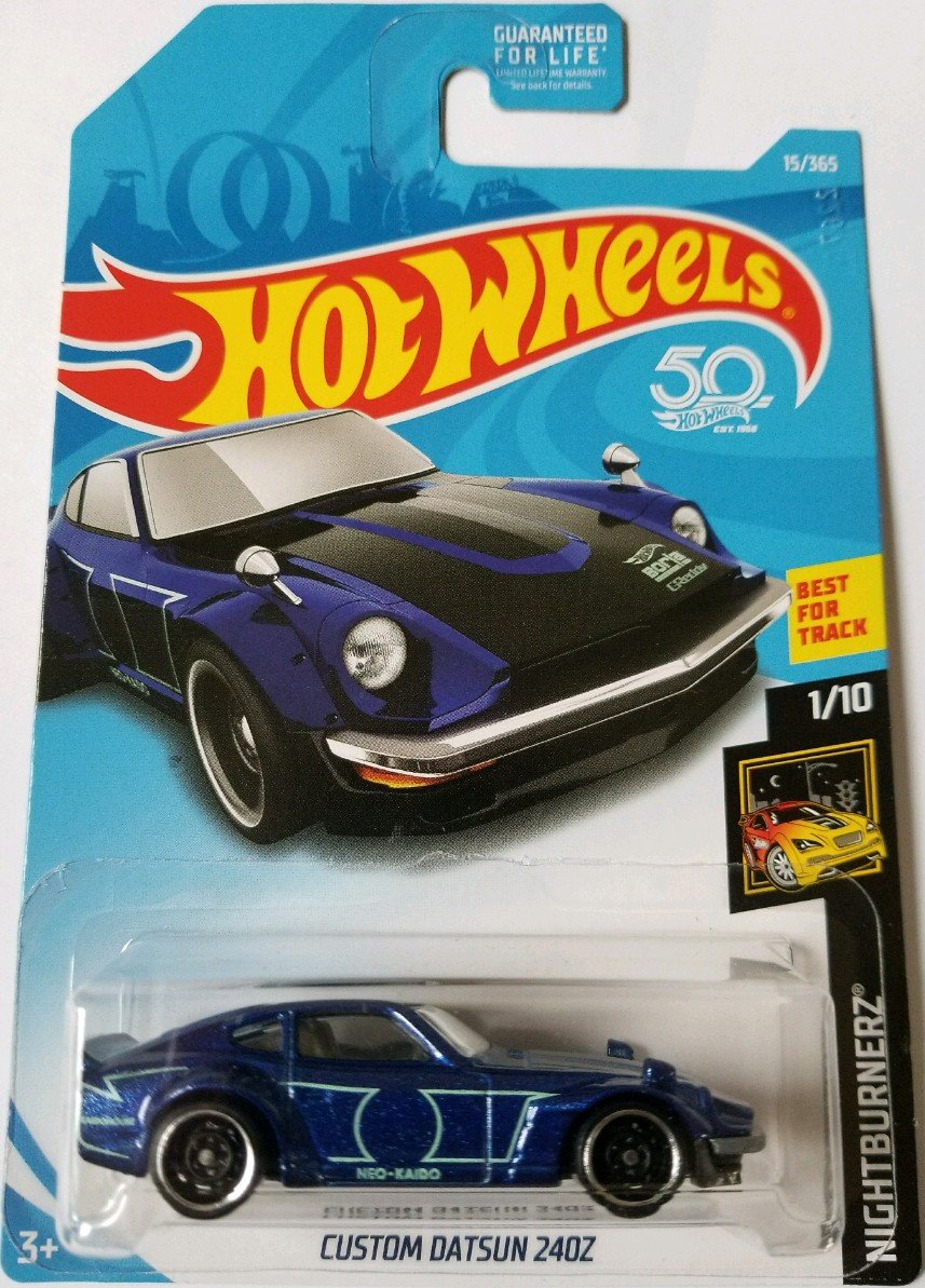Amazon.com: Hot Wheels 2018 Nightburnerz Custom Datsun 240Z 15/365