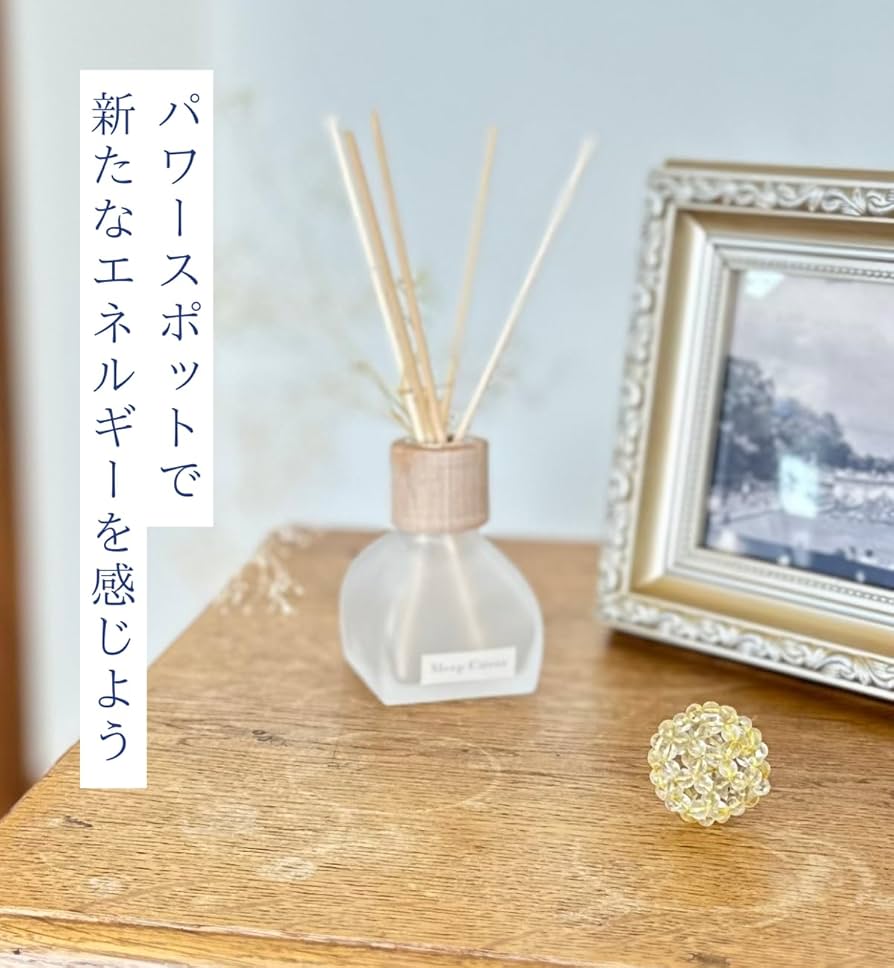 Amazon.co.jp: フラーレン ルチルクォーツ6mm クリア 水晶 幾何学