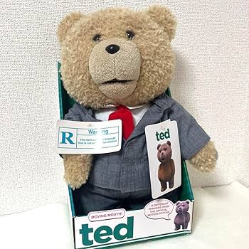 Amazon.co.jp: 海外版 TED テッド 16インチ喋るぬいぐるみ 緑タグ 3体