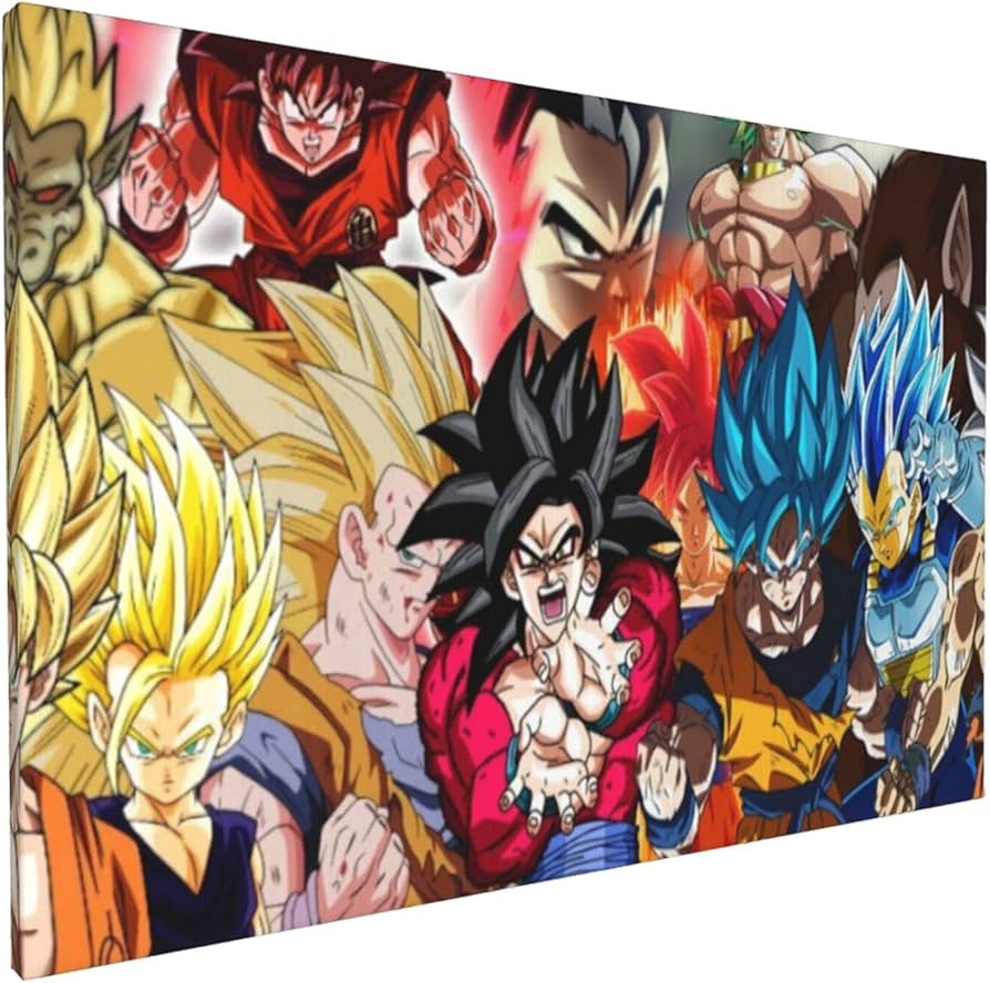 Amazon.co.jp: ドラゴンボール フレームレス装飾画 インテリア装飾