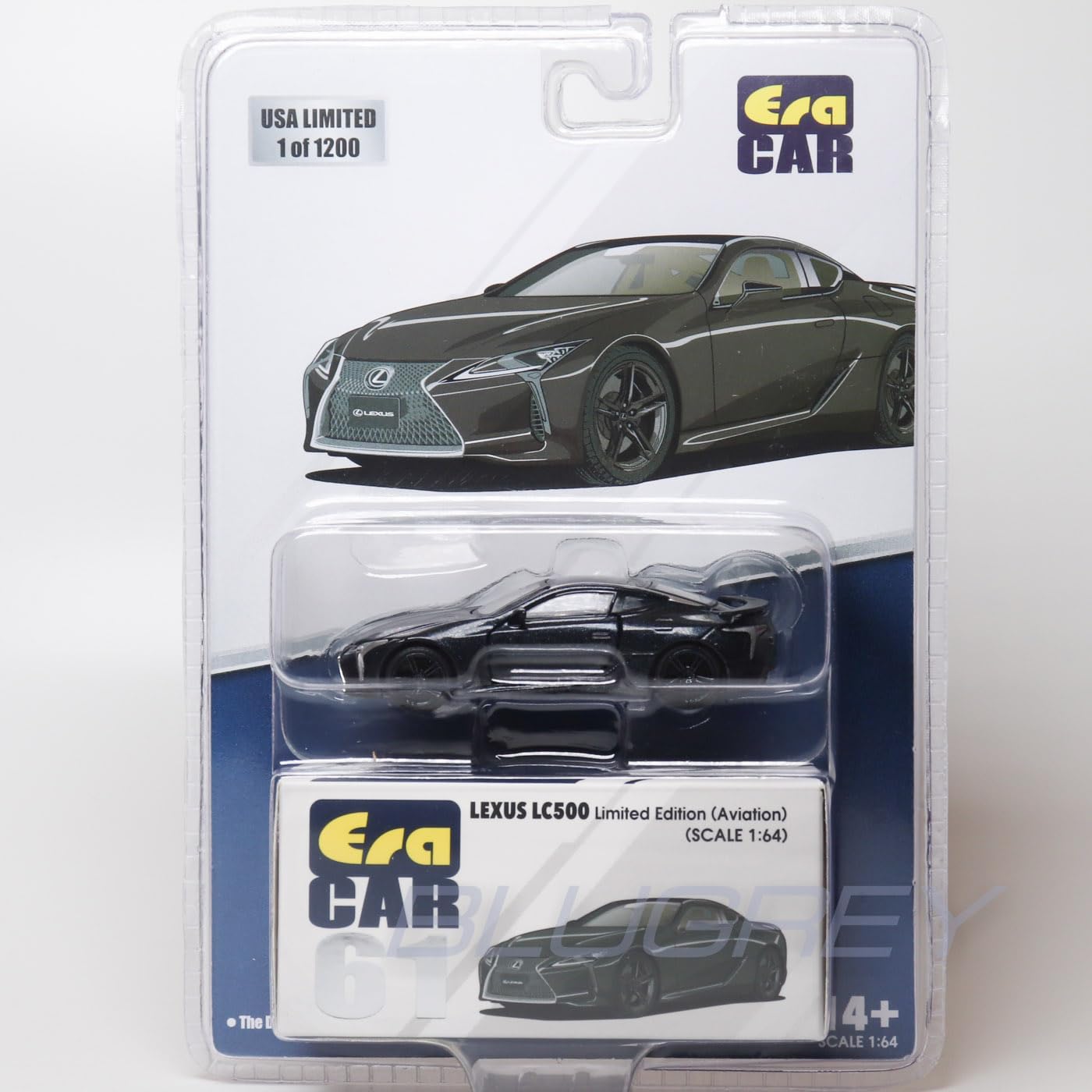 Amazon | エラカー 1/64 レクサス LC500 アビエーション 車 Era Car