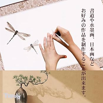 Amazon | TK.Felly 掛け軸 無地 6色セット 白紙の掛け軸 書道 日本画