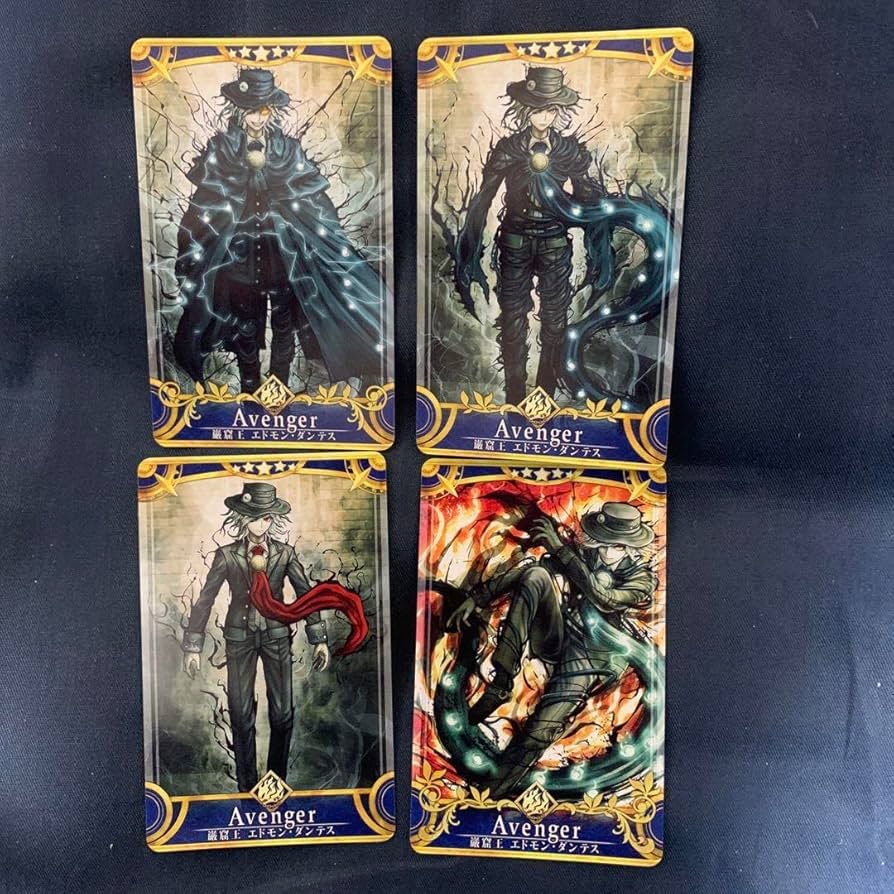 Amazon.co.jp: fgoアーケード 巌窟王 エドモン・ダンテス 再臨4種