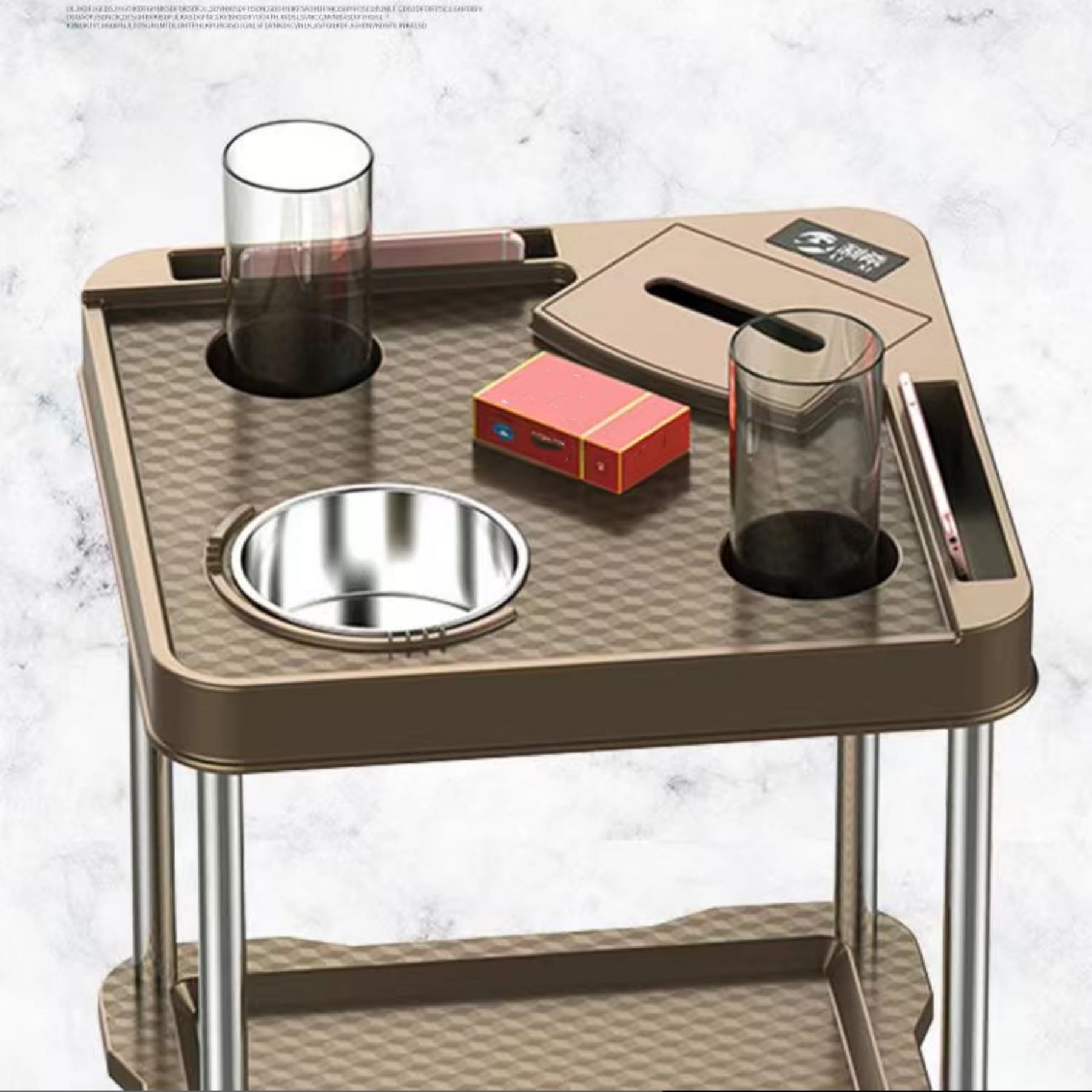 Amazon.co.jp: Warayumi 麻雀 サイド テーブル 2個セット 麻雀 サイド