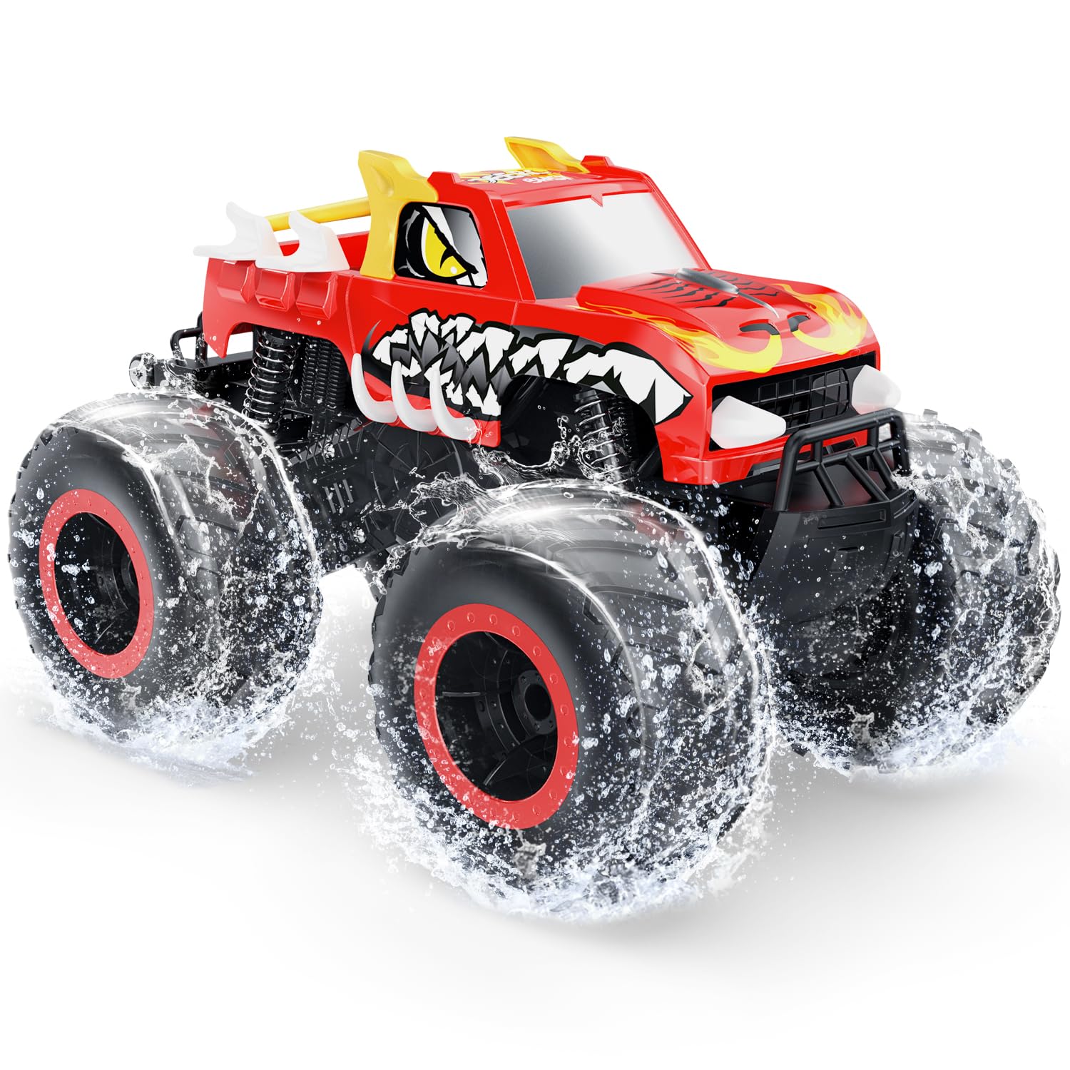 Amazon.co.jp: DEERC 1:16 水陸両用RCモンスタートラック IPX7 防水