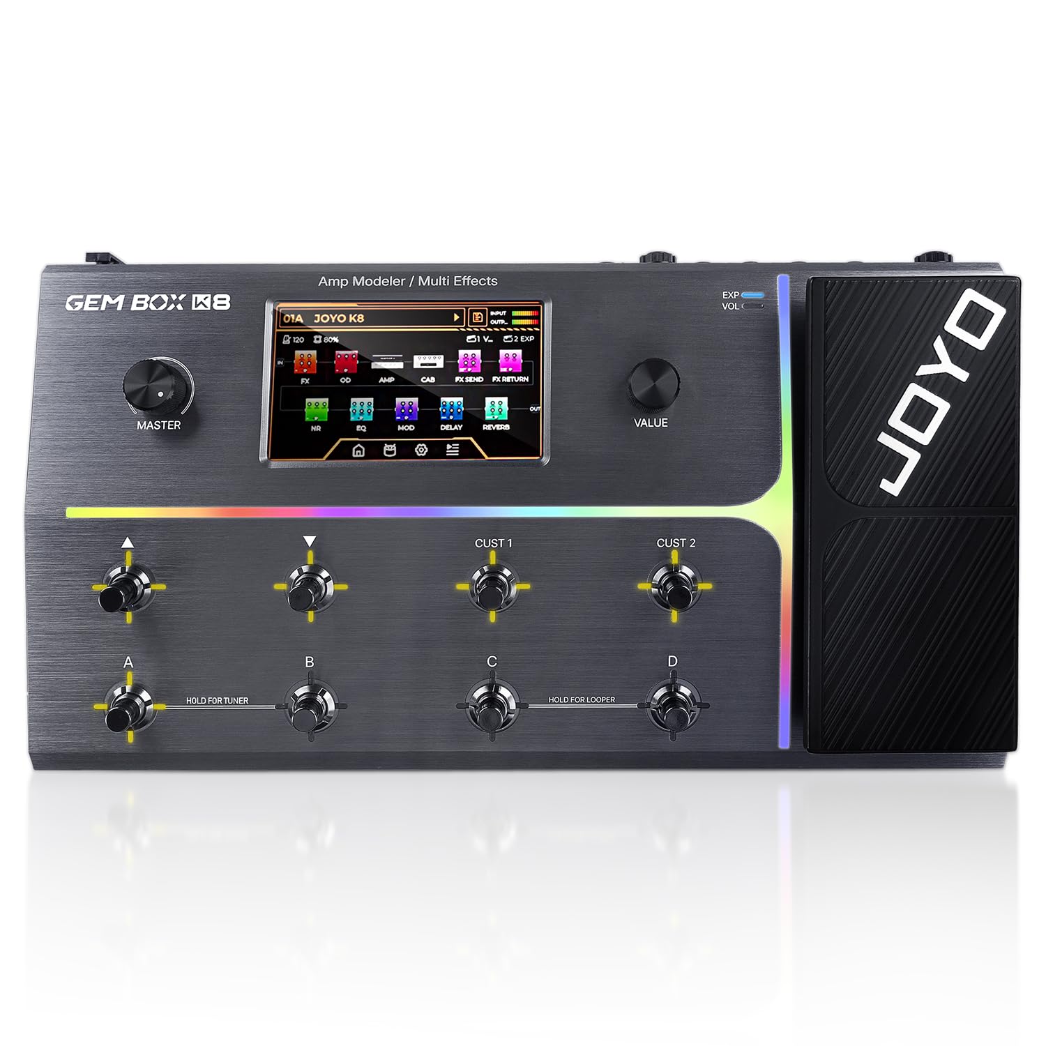 Amazon.com: JOYO Guitar Multi-Effects Processor Pedal with 5