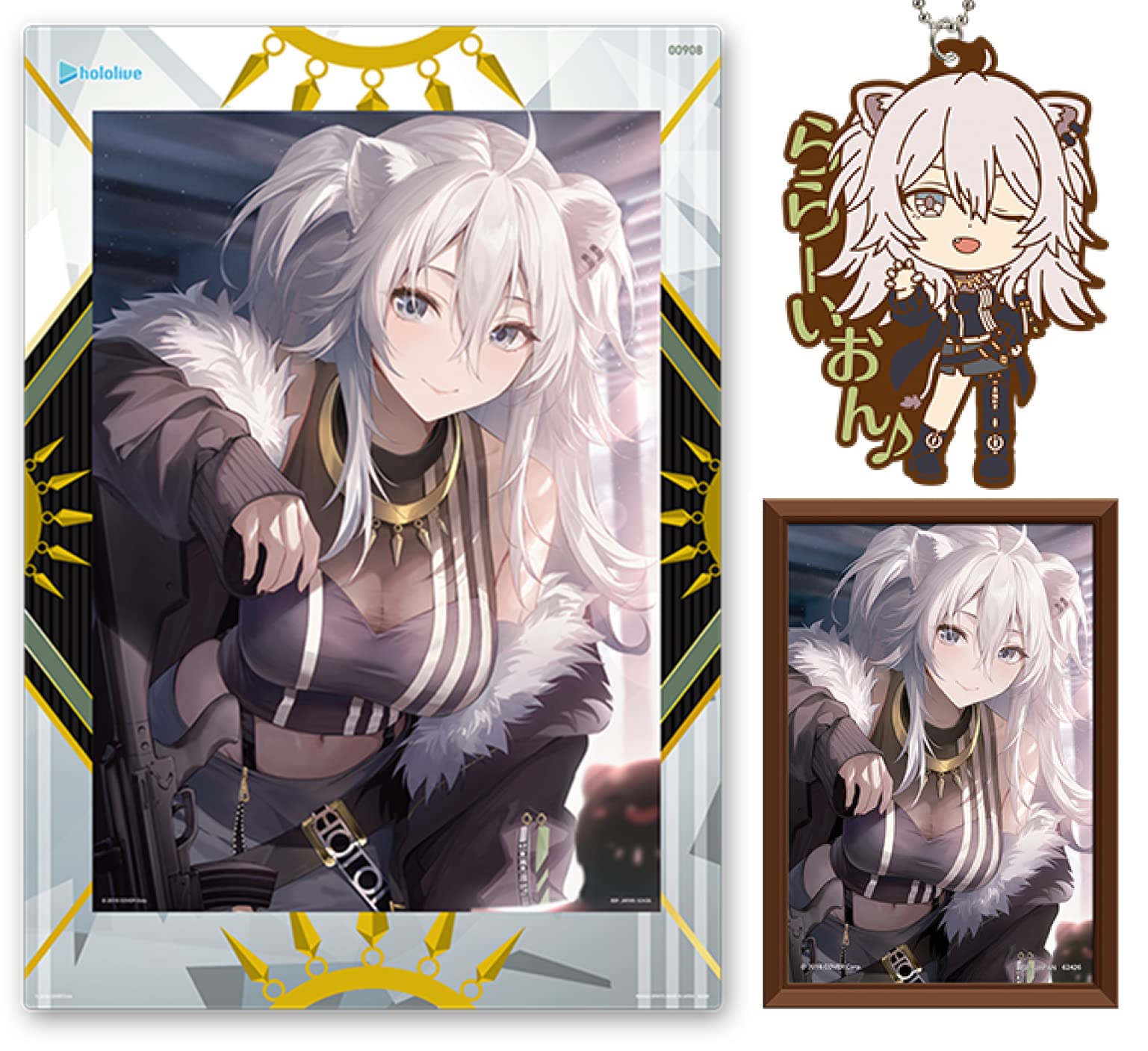 Amazon.co.jp: 一番くじ ホロライブ vol.2 獅白ぼたん賞＆フレーム