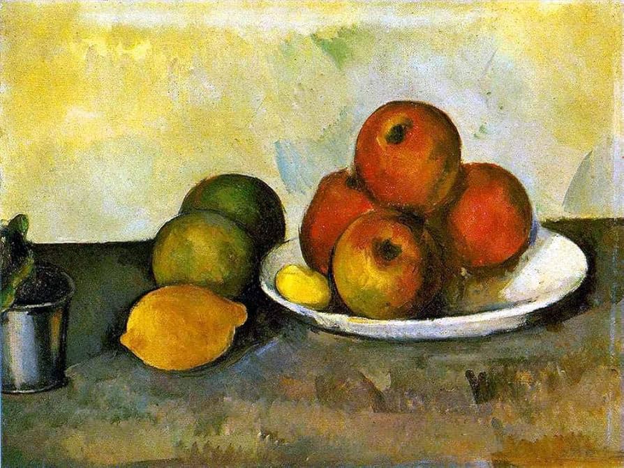 Amazon.co.jp: キャンバス上の絵画 - 20 の有名なアート油絵 - リンゴ