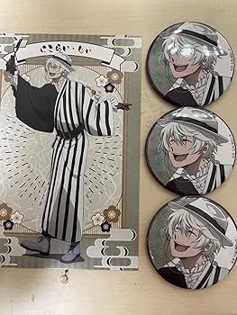 Amazon.co.jp: 文豪ストレイドッグス ニコライ ゴーゴリ 散策 缶バッジ