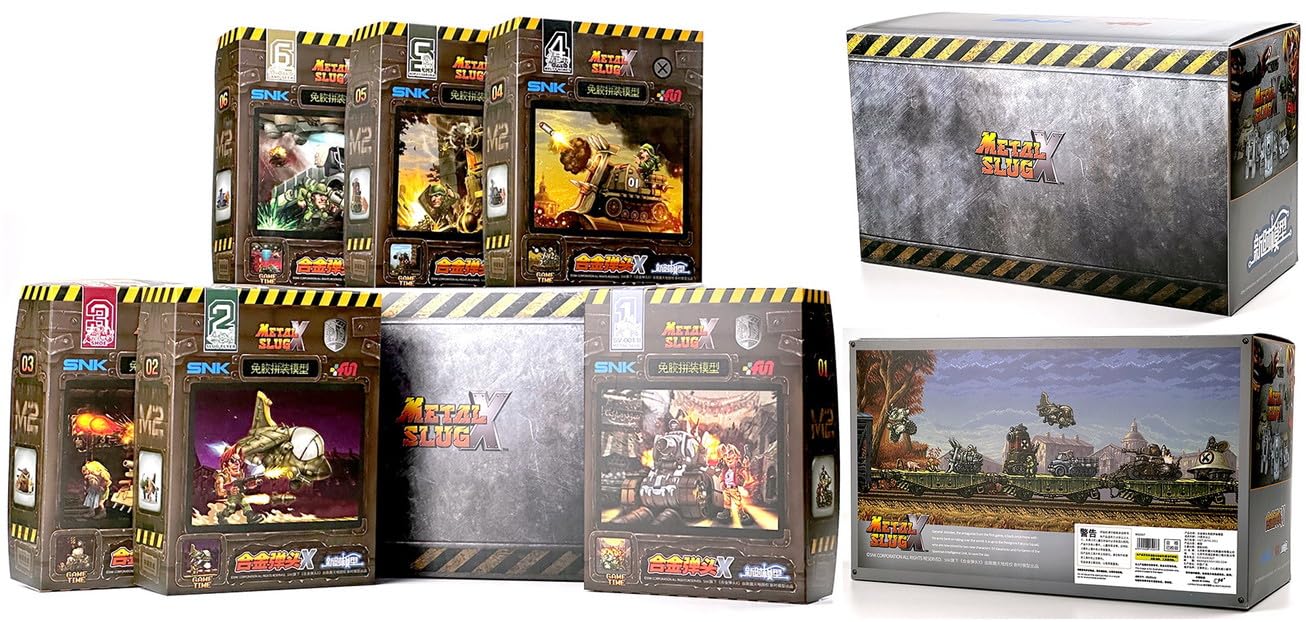 Amazon | 新時模型 メタルスラッグX 6種アソートボックス プラモデル